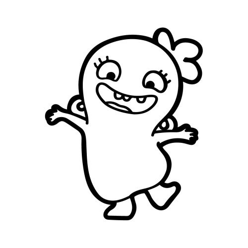 Трафарет-розмальовка кольоровим піском "Ляльки з характером"