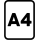 Формат А4 (210 x 297 мм)